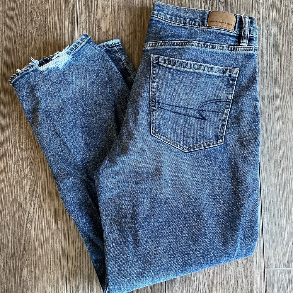 American Eagle Outfitters Classic Denim Straight Leg Jeans